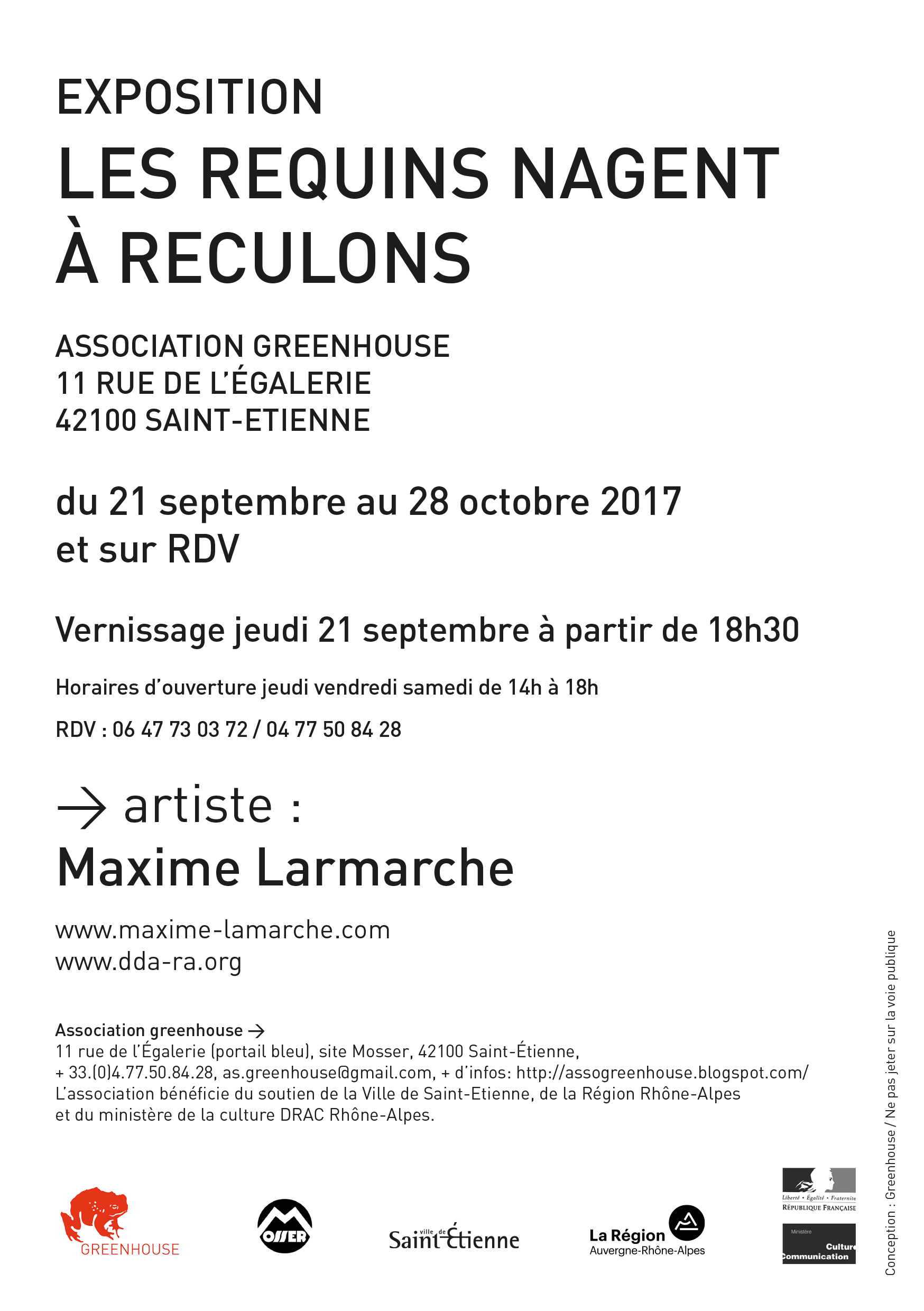 Les requins nagent à reculons