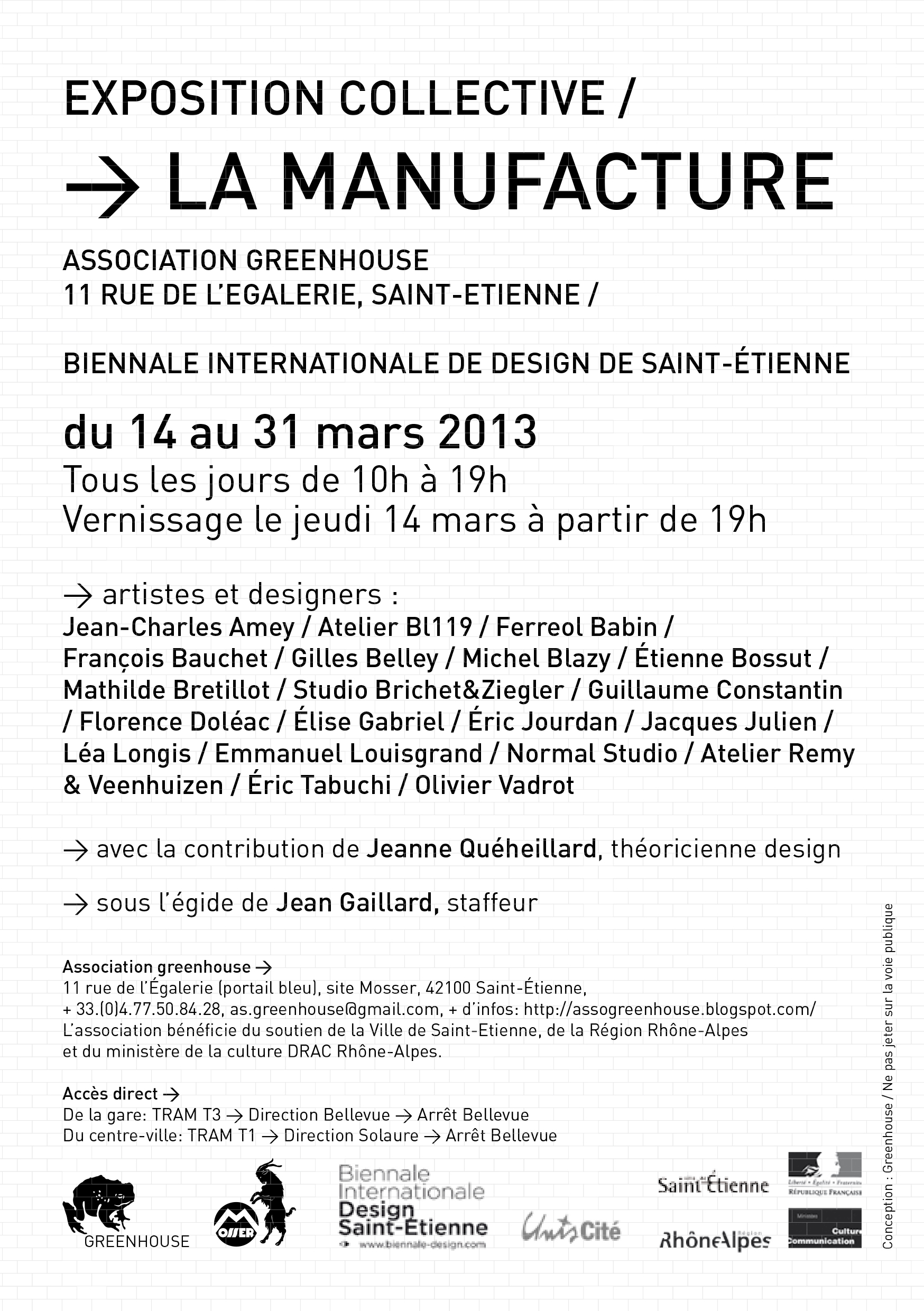 La Manufacture-verso