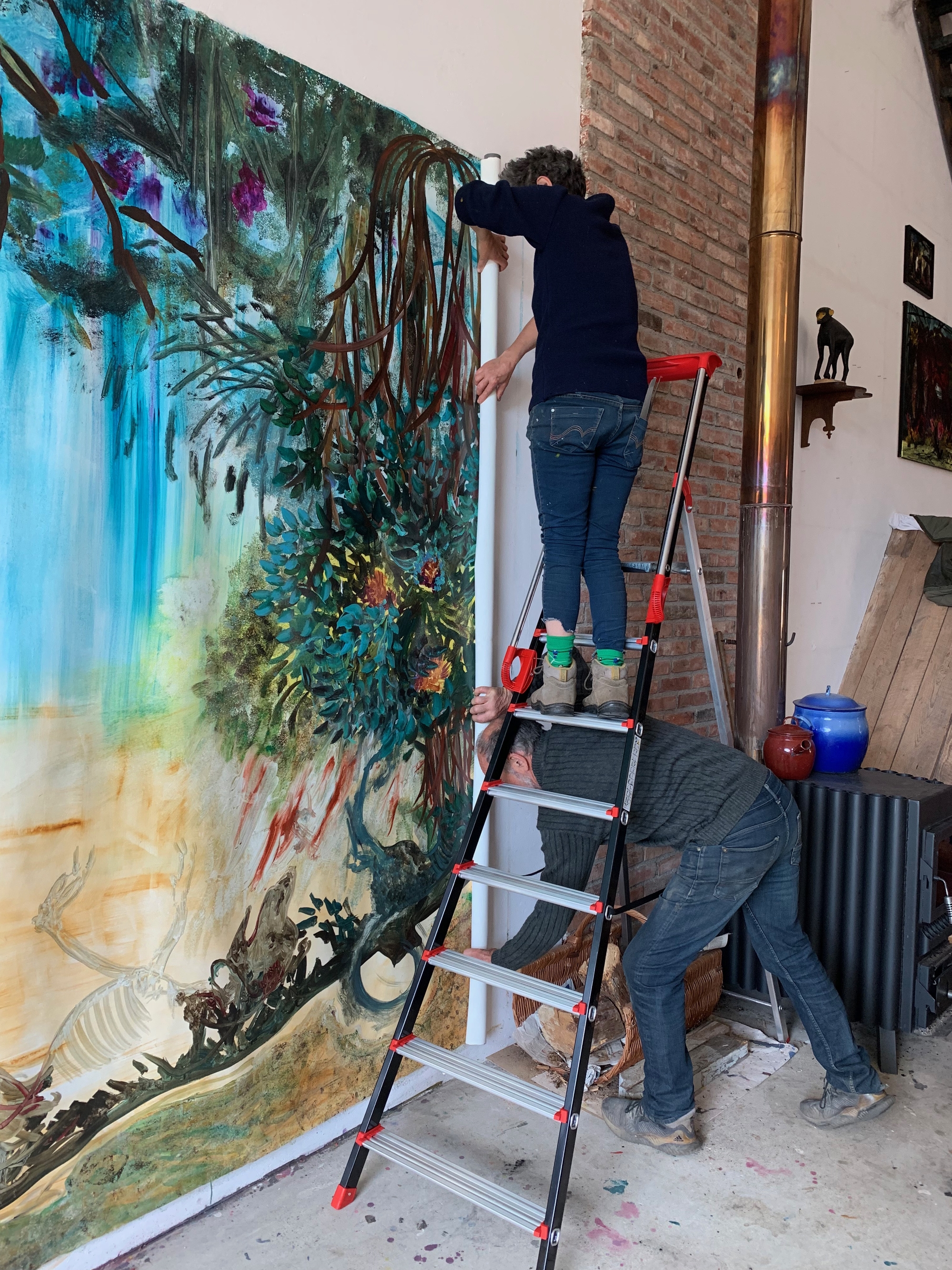 Pendant que les champs brûlent - making-of