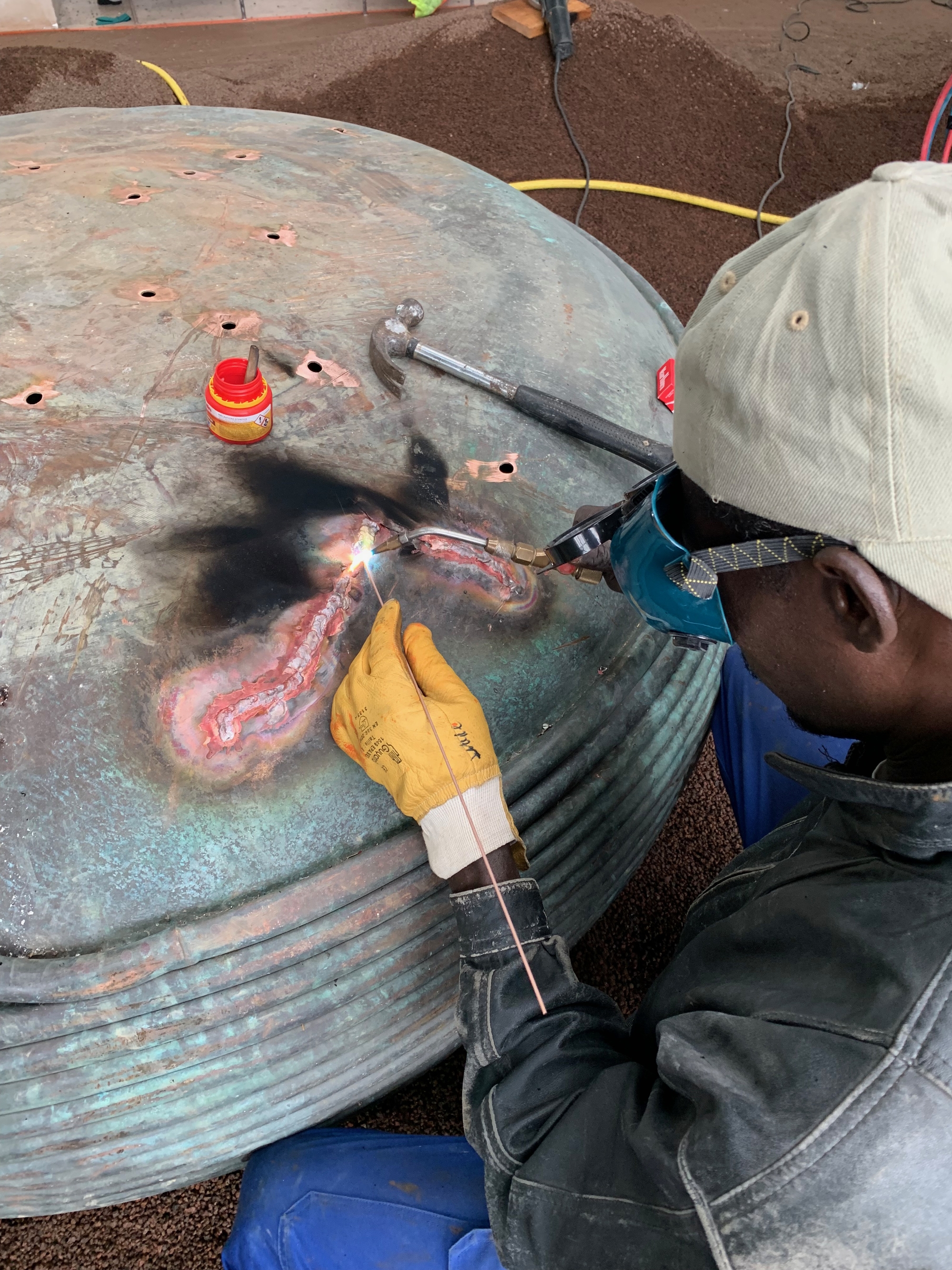 Jardin Jet d'eau - making-of