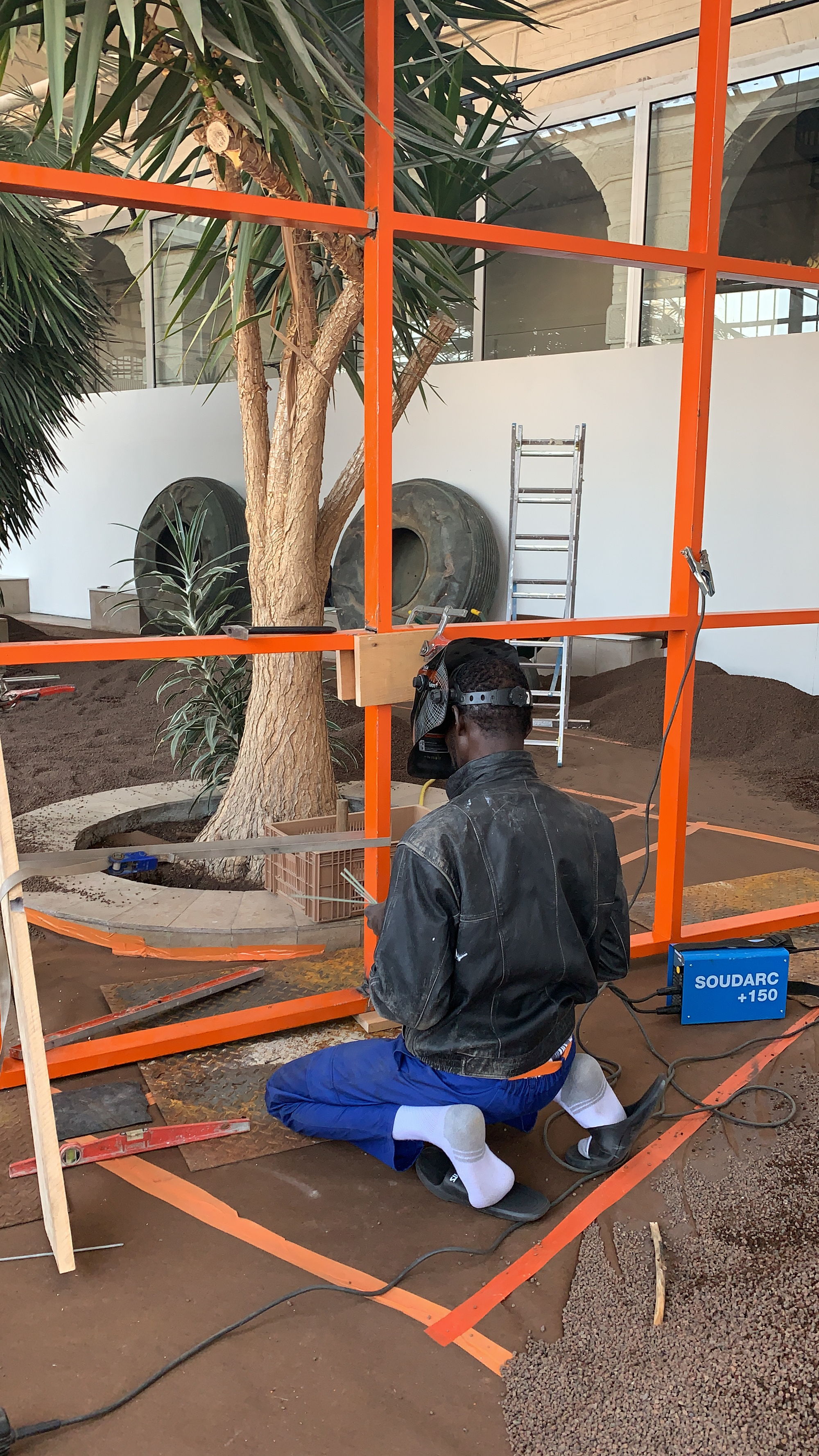 Jardin Jet d'eau - making-of