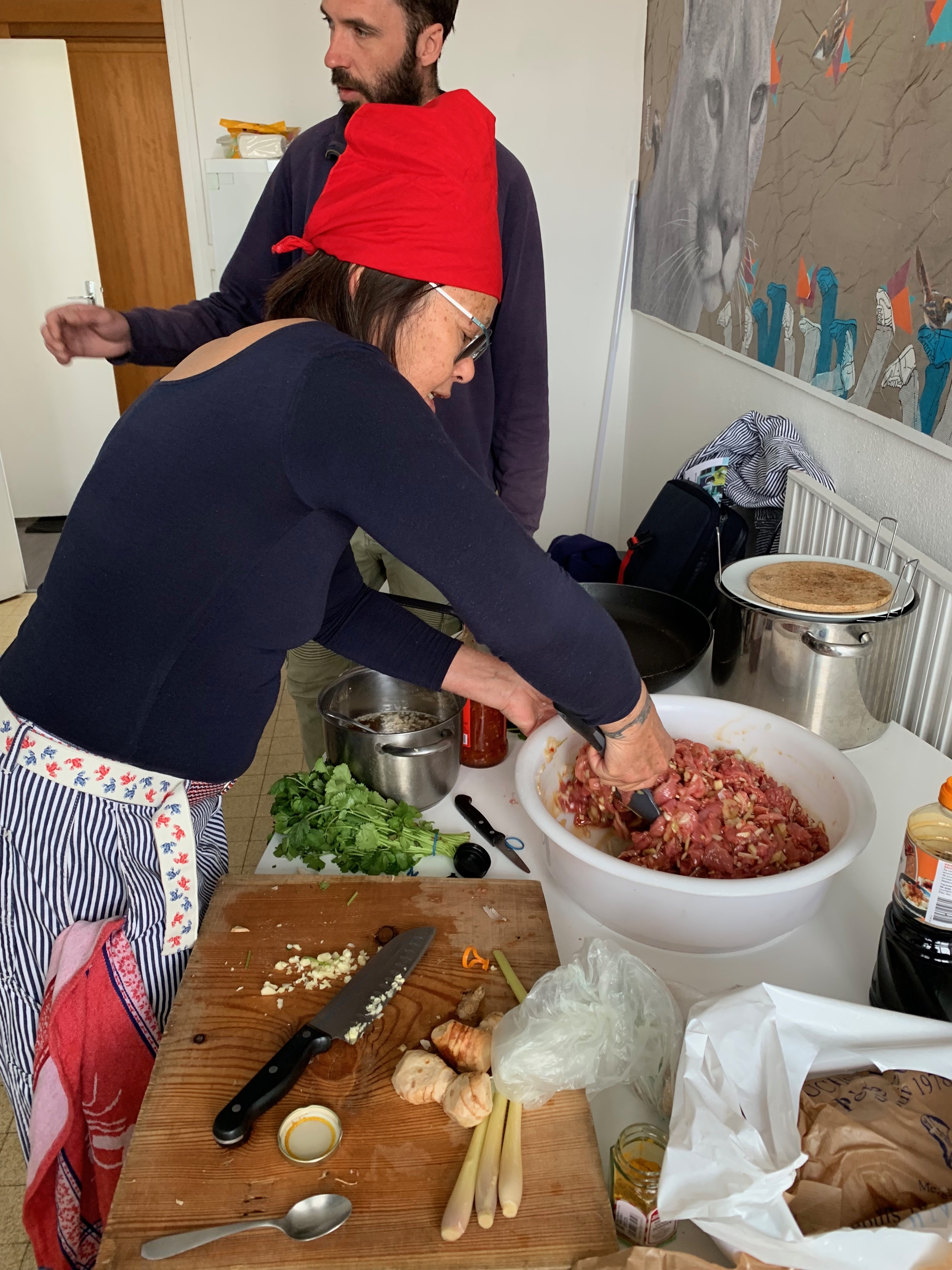 Jardin Jet d'eau - making-of