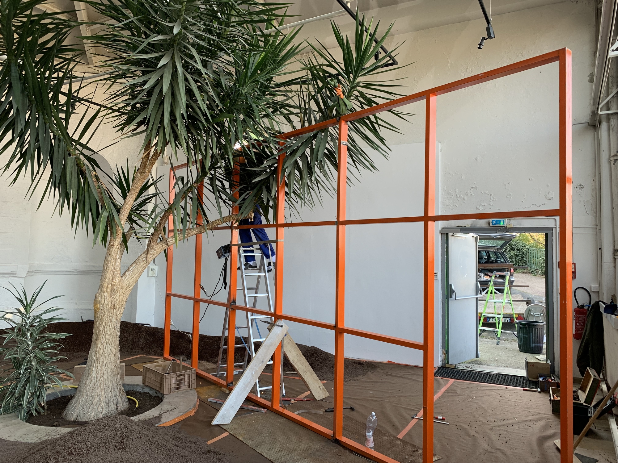 Jardin Jet d'eau - making-of