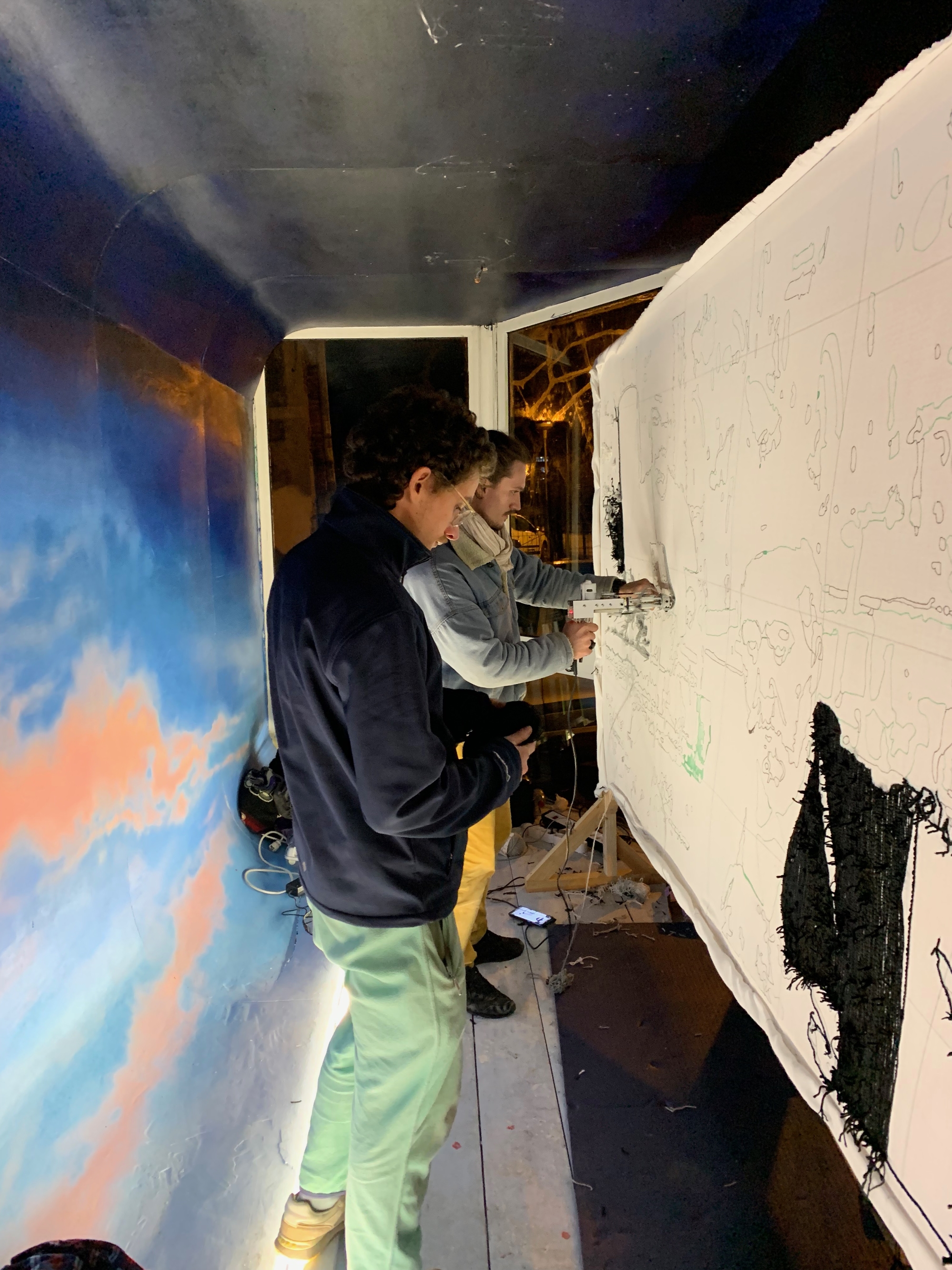 Jouer à domicile - making-of